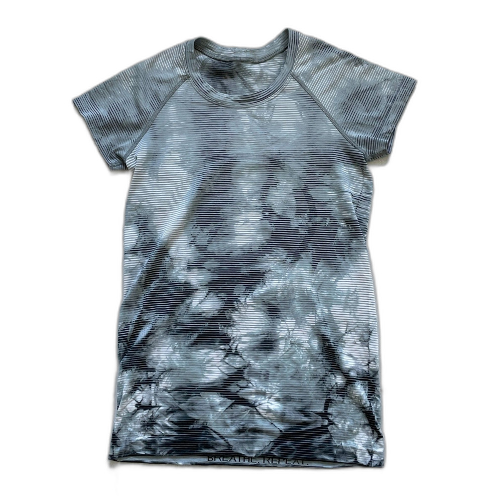 Lululemon Grey Swiftly Tech Patterned/Horiz. Stri… - image 7